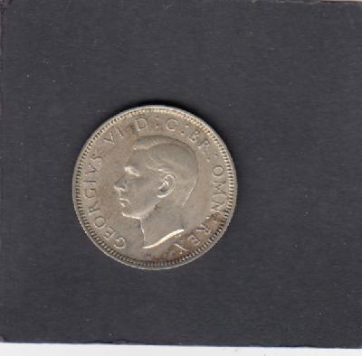 Beschrijving: 1 Shilling  GEORGIUS VI 